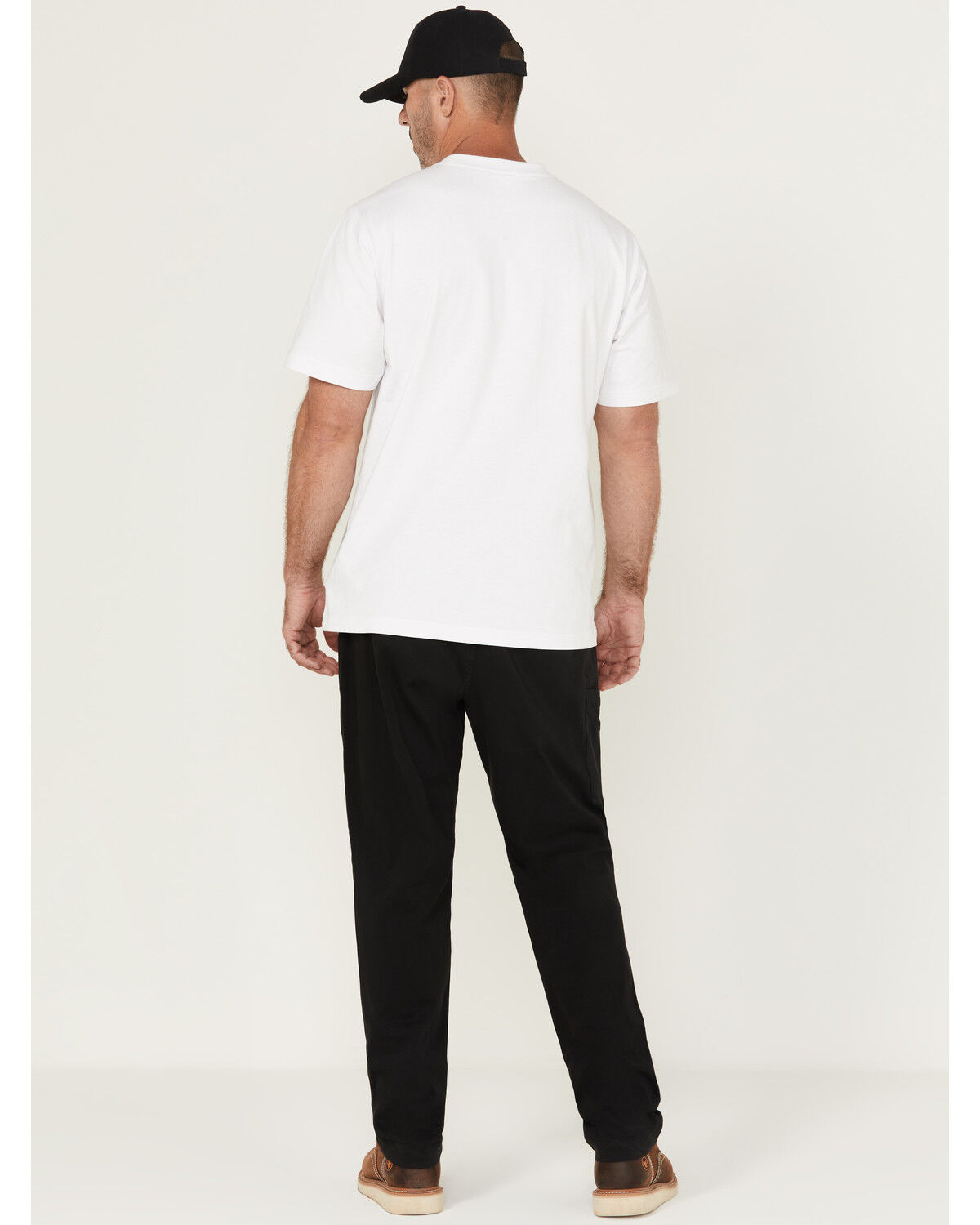 Image #3 - Thorogood Men's Solid Utility Stretch Pants, Black, hi-res