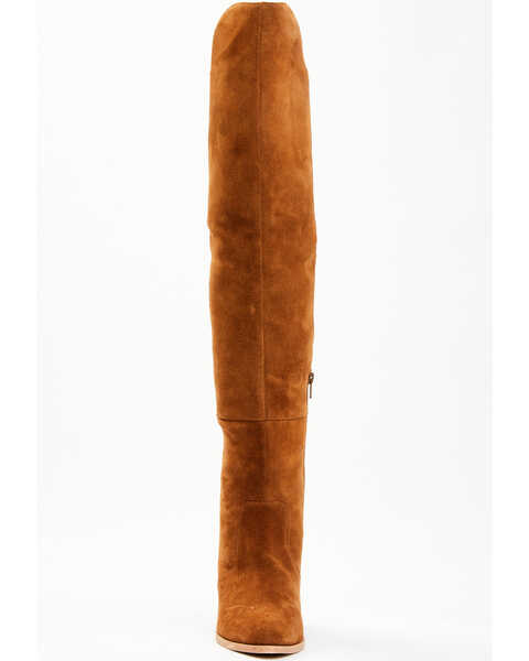 Image #4 - Shyanne Women's Gypset Over The Knee Western Boots - Pointed Toe, Cognac, hi-res