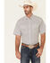 Wrangler 20X Men's Advanced Comfort Geo Print Long Sleeve Snap Western Shirt , Red, hi-res