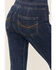 Image #4 - Idyllwind Women's La Vista Dark Wash Legend High Rise Bootcut Comfort Stretch Denim Jeans , Medium Wash, hi-res