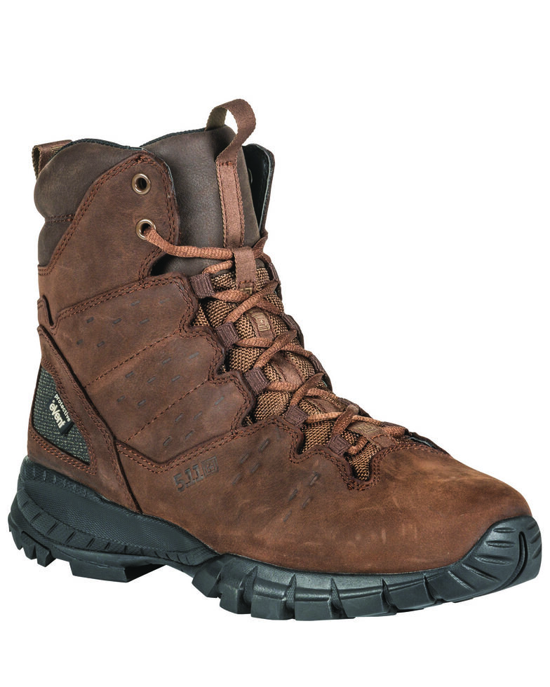 5.11 Tactical Men's  6" XPRT 3.0 Waterproof Boots, Dark Green, hi-res