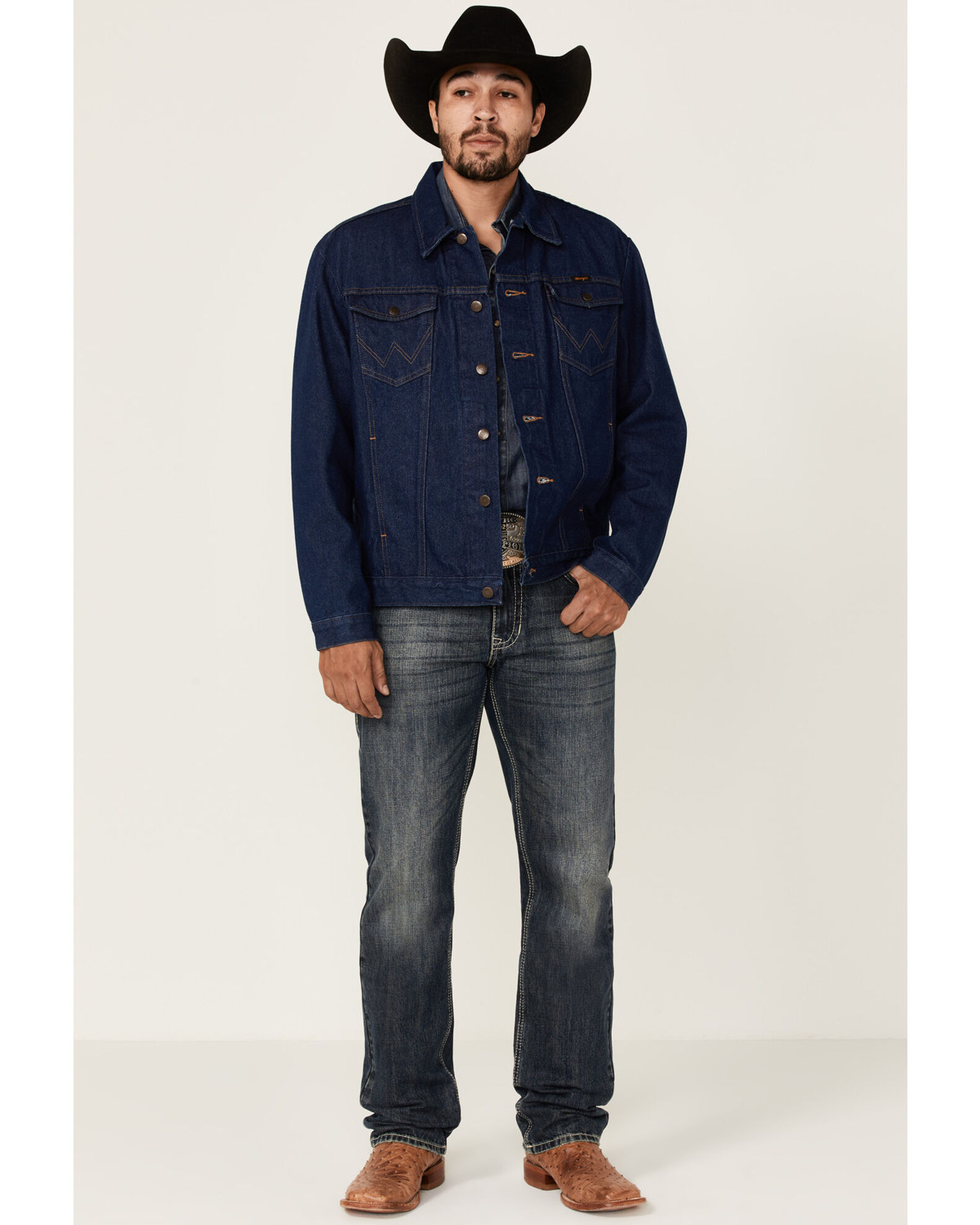 Men's western jean jacket online
