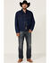 Image #3 - Wrangler Men's Denim Jean Jacket, Indigo, hi-res