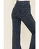 Show Me Your Mumu Women's High Rise Farrah Pull On Patch Pocket Jeans , Blue, hi-res
