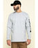 Image #2 - Carhartt Men's Loose Fit Heavyweight Long Sleeve Logo Graphic Work T-Shirt, Hthr Grey, hi-res