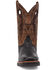 Image #4 - Laredo Men's Alloy Western Boots - Broad Square Toe, Black, hi-res