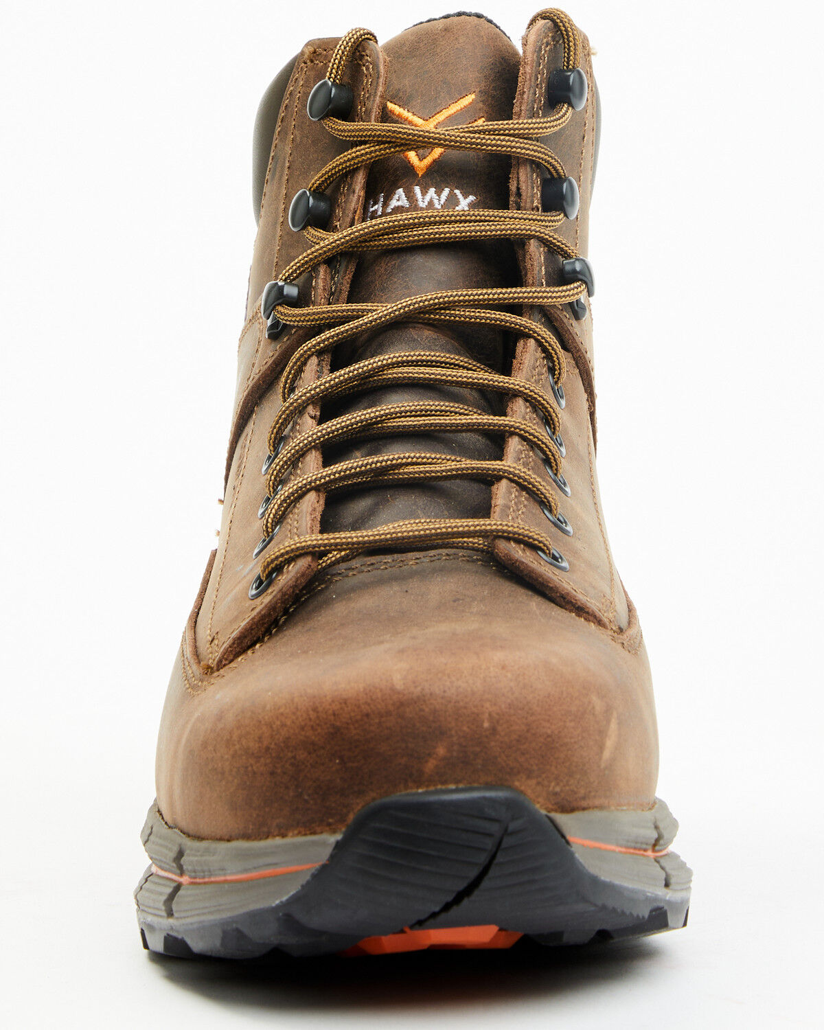 Image #4 - Hawx Men's 6" Insulated Lace-Up Waterproof Work Boots - Composite Toe, Brown, hi-res