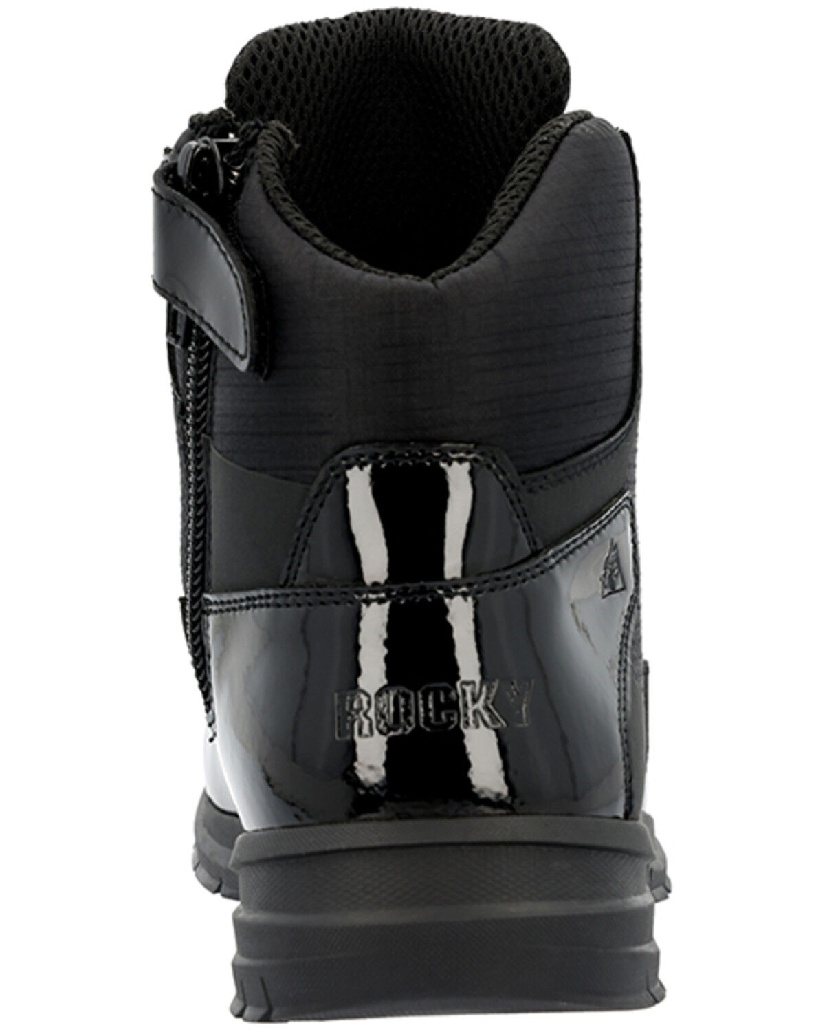Image #5 - Rocky Men's Cadet 6" Public Service Work Boots - Soft Toe, Black, hi-res