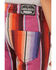 Ranch Dress'n Girls' Purple Serape Stripe Stretch Super Flare Jean , Purple, hi-res