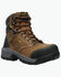 Image #1 - Keen Women's Evanston 6" Waterproof Work Boots - Carbon Toe, Black, hi-res