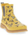 Image #1 - Western Chief Women's Hen Frenzy Chelsea Rain Boots - Round Toe, Yellow, hi-res