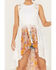 Image #3 - Miss Me Women's Ditzy Floral Crochet Lace Vest, Multi, hi-res