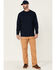 Image #2 - Hawx Men's Solid Forge Long Sleeve Work Pocket T-Shirt, Navy, hi-res