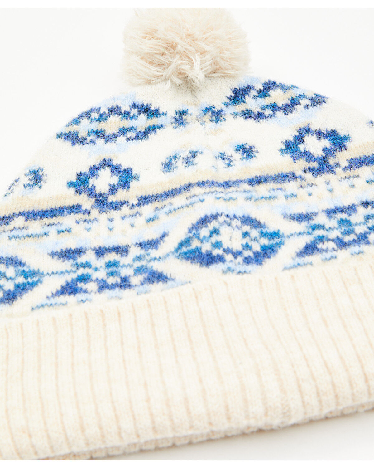 Image #2 - Idyllwind Women's Hensley Southwestern Beanie, Ivory, hi-res