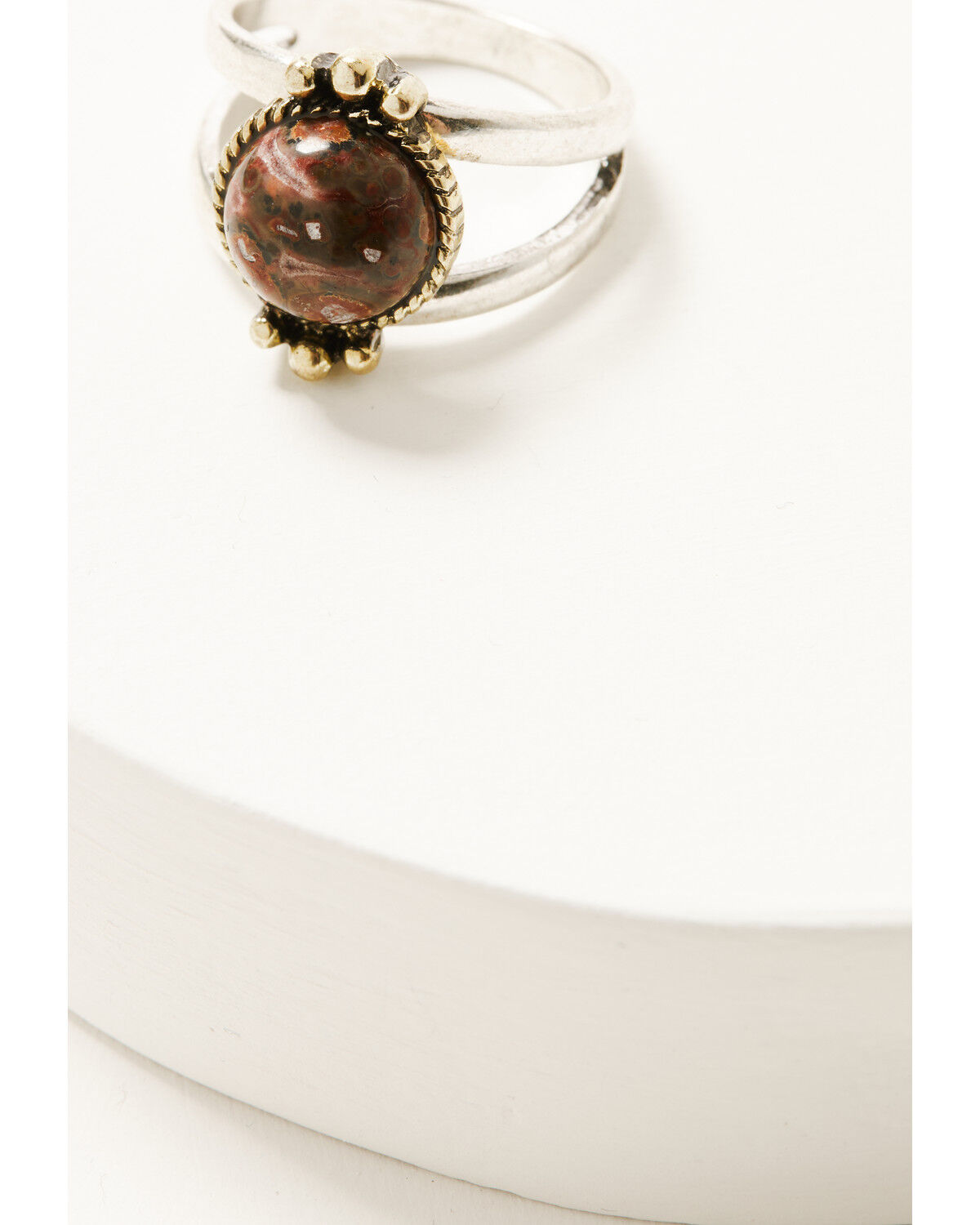 Image #5 - Shyanne Women's Desert Rose Antique Gemstone Ring Set - 5 Piece, Gold, hi-res