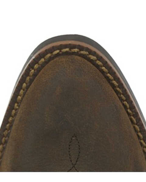 Image #4 - Justin Women's Rosella Western Boots - Round Toe, Dark Brown, hi-res