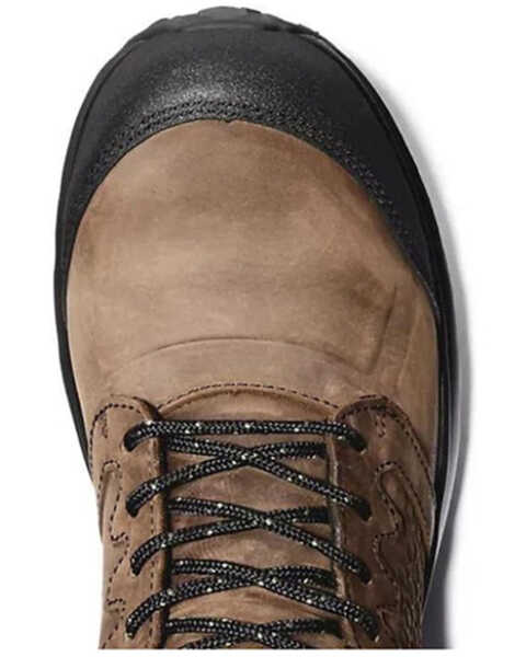 Image #3 - Timberland Pro Men's Reaxion Waterproof Lace-Up Work Shoes - Composite Toe , Brown, hi-res