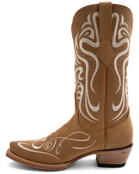 Image #3 - Ferrini Women's Belle Western Boots - Snip Toe , Sand, hi-res