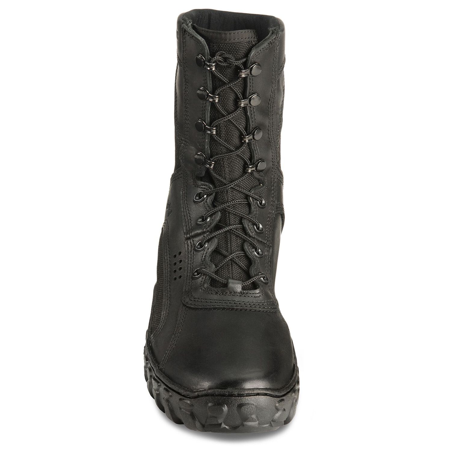 Image #4 - Rocky S2V Vented 8" Lace-Up Military Boots - Soft Toe, Black, hi-res