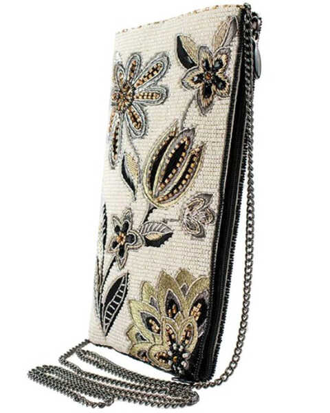 Mary Frances Women's Breezy Crossbody Phone Bag, Cream, hi-res