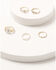 Image #1 - Shyanne Women's Starburst Pearl Ring Set - 5 Piece, Gold, hi-res