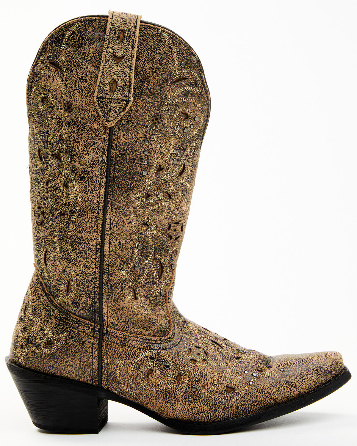 Image #3 - Laredo Women's Scandalous Western Boots - Snip Toe, Brown, hi-res