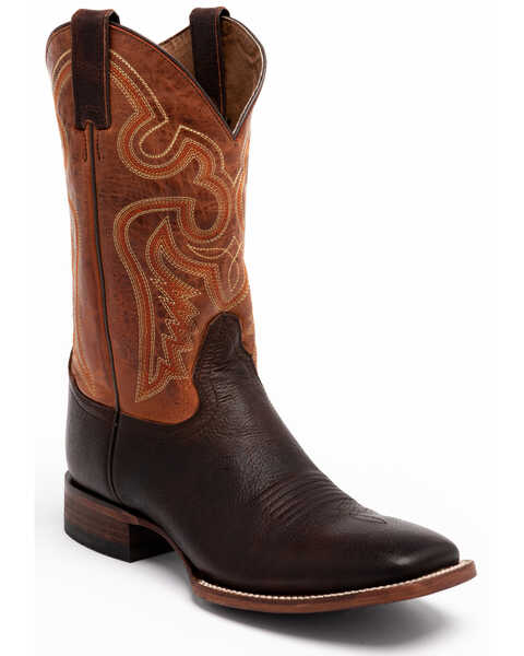 Image #1 - Cody James Men's Enterprise Western Boots - Broad Square Toe, Brown, hi-res