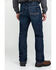 Image #1 - Ariat Men's FR M4 Durastretch Lineup Straight Work Jeans, Blue, hi-res