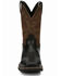 Image #5 - Justin Men's Driller Western Work Boots - Composite Toe, Black, hi-res