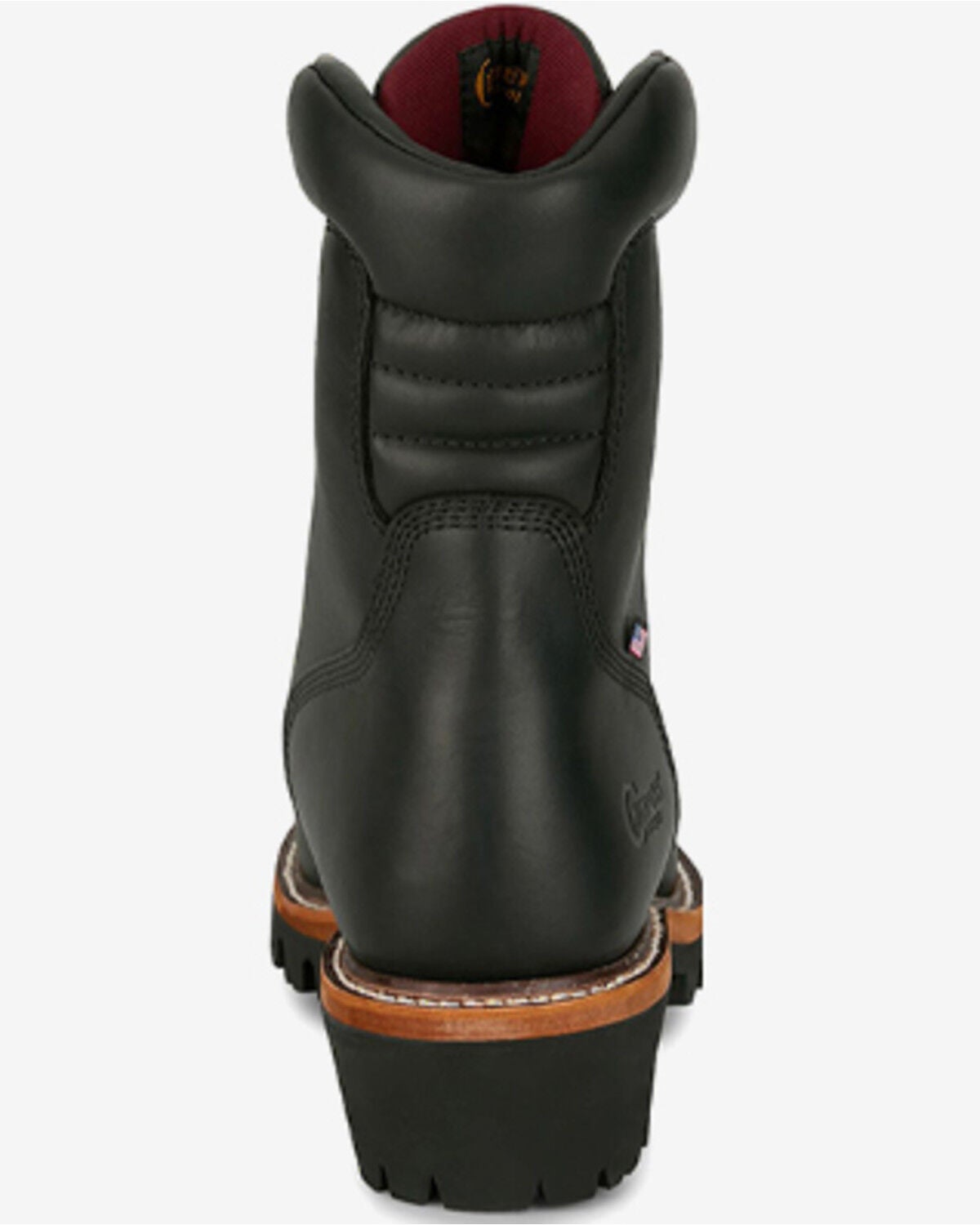 Image #5 - Chippewa Men's 9" Super Logger Waterproof Insulated Work Boots - Steel Toe, Black, hi-res