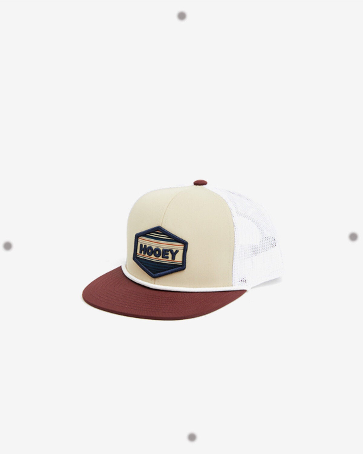 Hooey Kids' Mesa Trucker Cap, Tan, hi-res