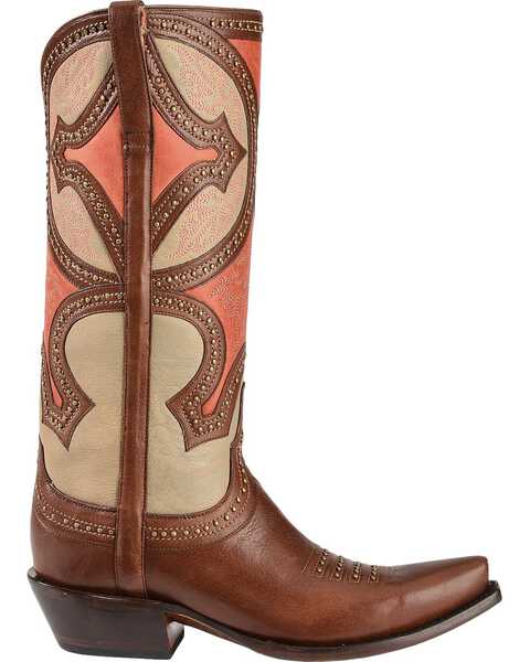 Image #2 - Lucchese 1883 Leila Cowgirl Boots - Snip Toe, , hi-res