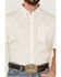Image #3 - RANK 45® Men's Mustang Geo Print Short Sleeve Button-Down Western Shirt , Cream, hi-res