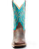 Cody James Men's Hoverfly Western Performance Boots - Broad Square Toe, Turquoise, hi-res