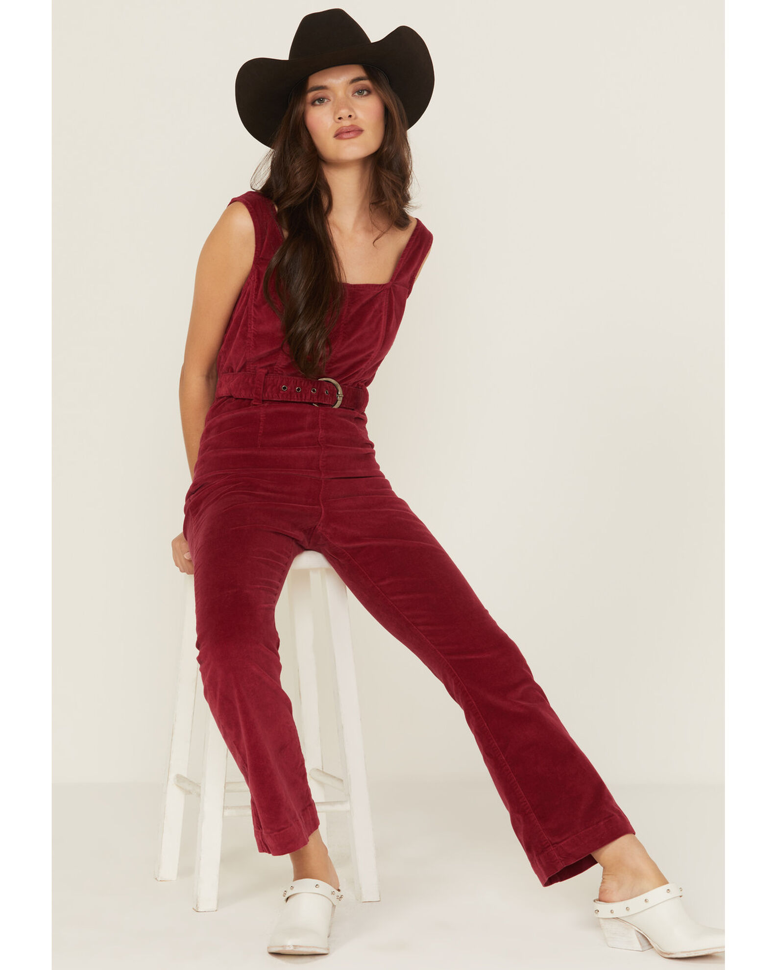 Red party jumpsuit on sale