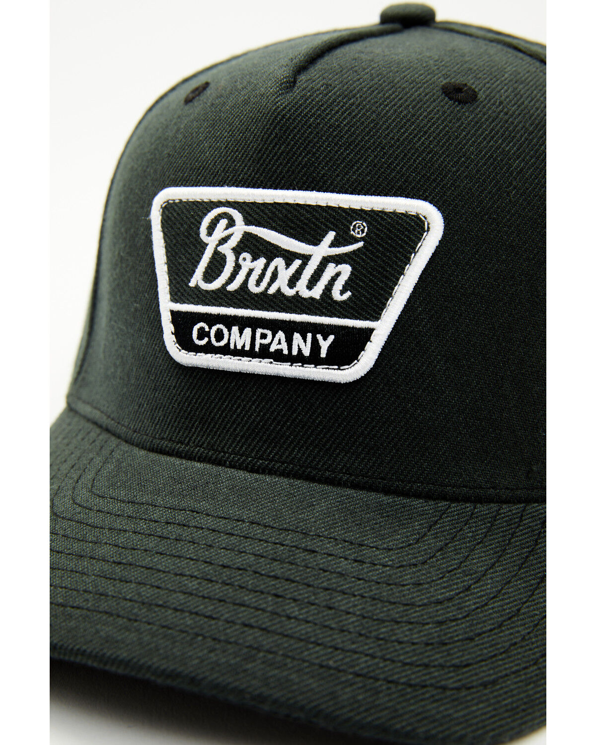 Image #2 - Brixton Men's Linwood C Netplus Ball Cap, Black/white, hi-res