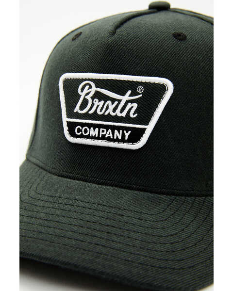 Image #2 - Brixton Men's Linwood C Netplus Ball Cap , Black/white, hi-res