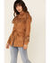 MINKPINK Women's Tan We Are Free Fringe Jacket, Tan, hi-res