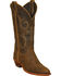 Abilene Boots Women's Western Cross Western Boots - Snip Toe, Brown, hi-res