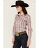 Image #2 - Ariat Women's Kirby Southwestern Print Long Sleeve Button-Down Stretch Western Shirt, Multi, hi-res