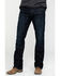 Image #2 - Wrangler Retro Men's Dax Dark Wash Slim Bootcut Stretch Denim Jeans, Indigo, hi-res