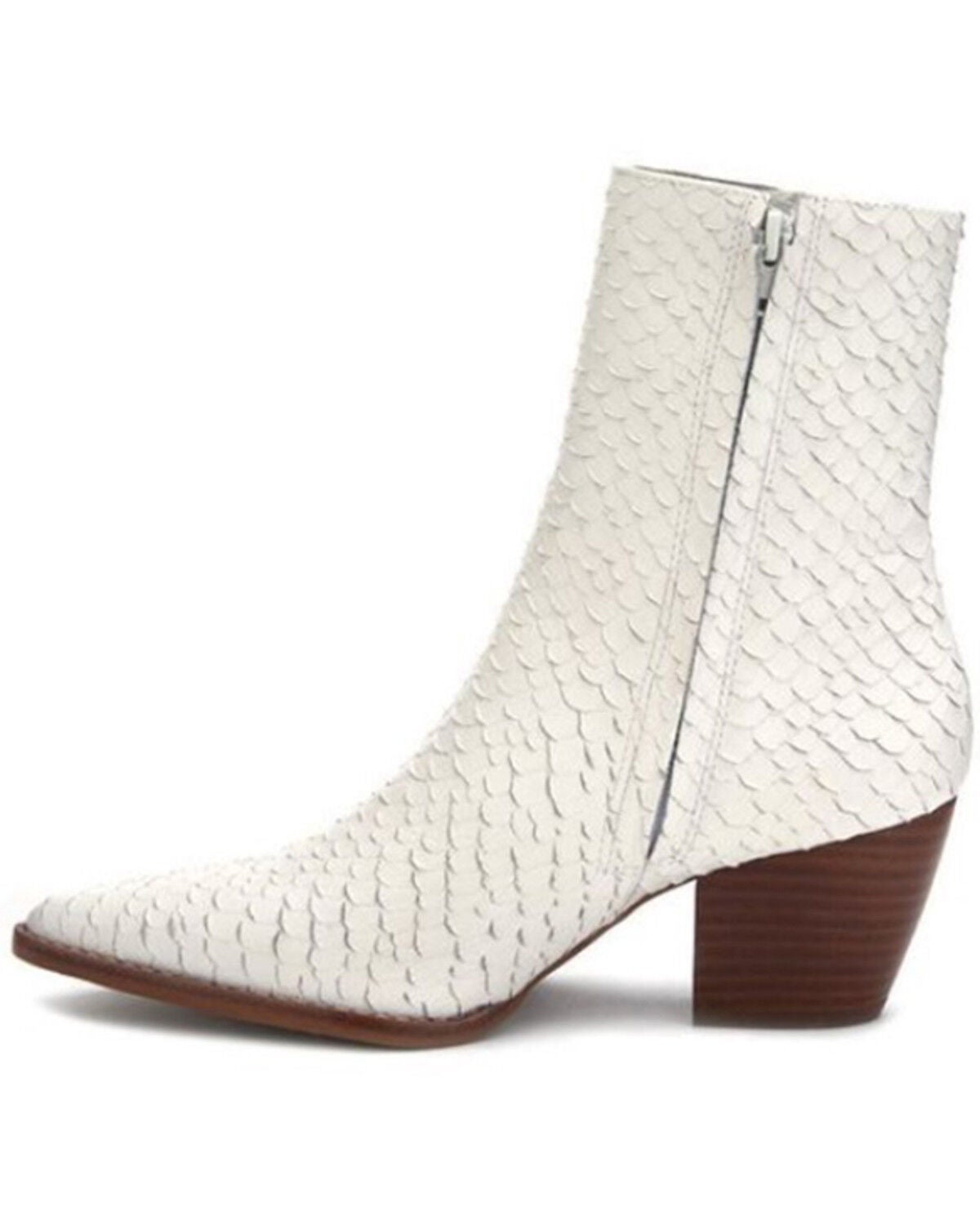 Image #3 - Matisse Women's Caty Fashion Booties - Round Toe, White, hi-res