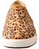 Image #5 - Twisted X Girls' Leopard Print Casual Shoes - Moc Toe, Tan, hi-res