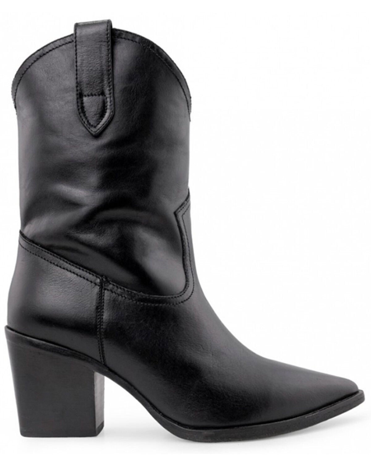 Image #1 - Dante Women's Fontana Western Boots - Round Toe, Black, hi-res