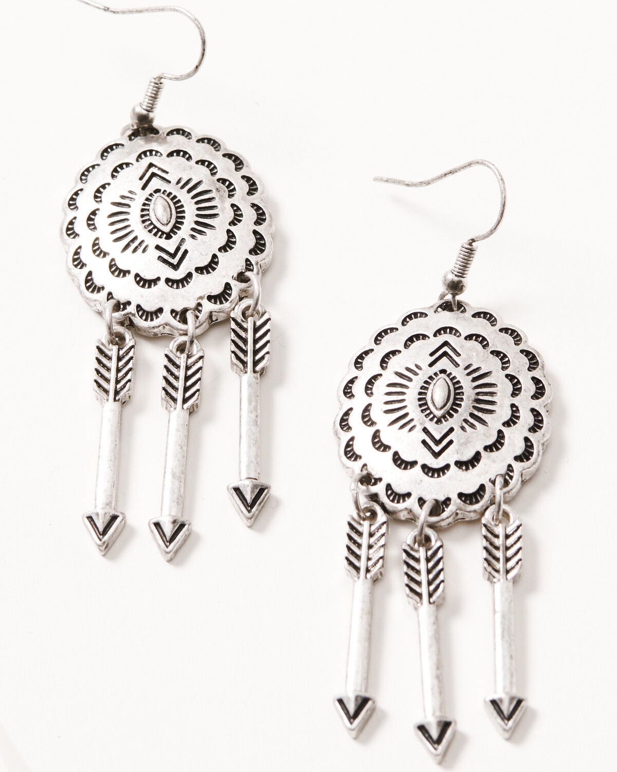 Image #1 - Shyanne Women's Shiloh Ridge Chandelier Earrings, Silver, hi-res