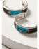 Image #2 - Idyllwind Women's Cheshire Beaded Hoop Earrings, Silver, hi-res