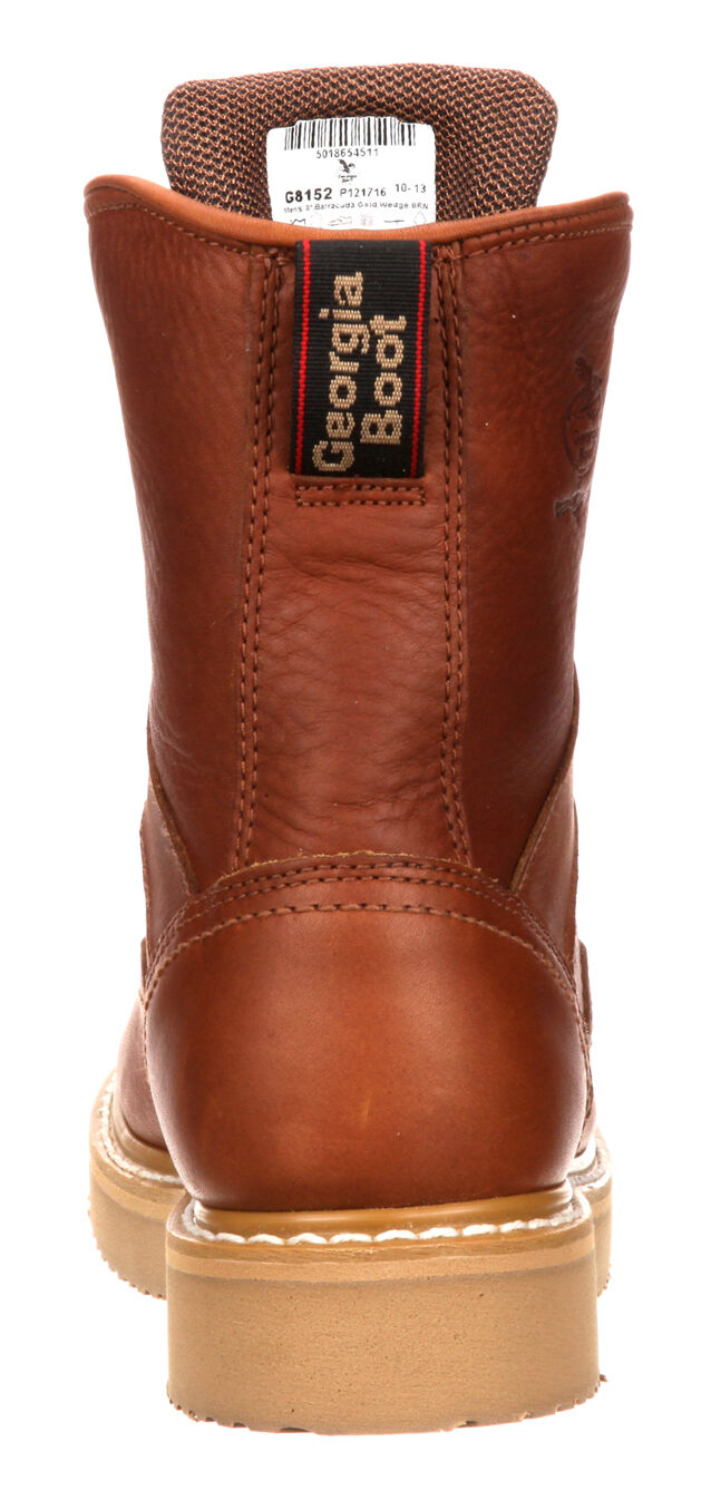 georgia steel toe wedge work boots