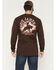 Image #1 - Cody James Men's FR Flame Jumper Long Sleeve Work T-Shirt, Brown, hi-res