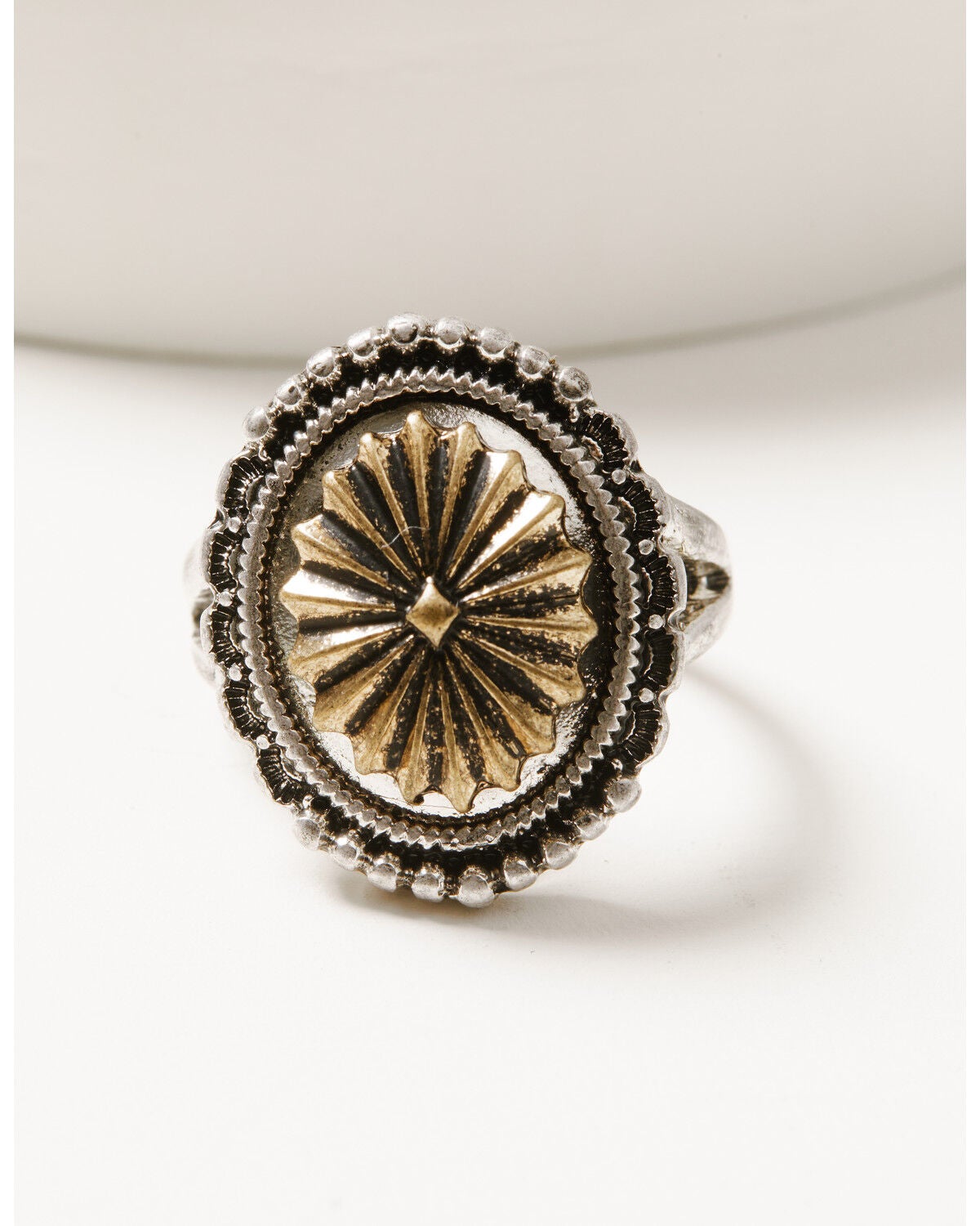Image #3 - Idyllwind Women's Linbar Black Stone Ring Set - 5 Piece, Silver, hi-res