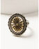Image #3 - Idyllwind Women's Linbar Black Stone Ring Set - 5 Piece, Silver, hi-res
